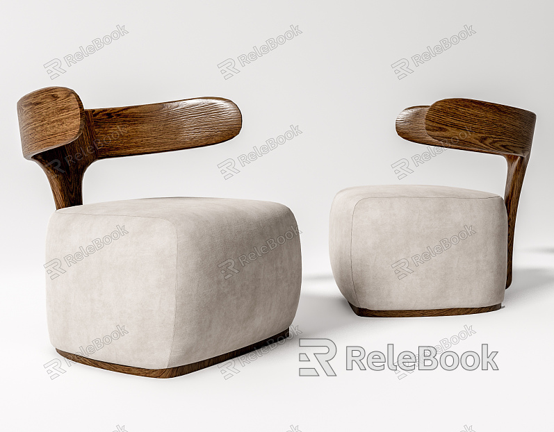 Modern Single Sofa Leisure Chair model