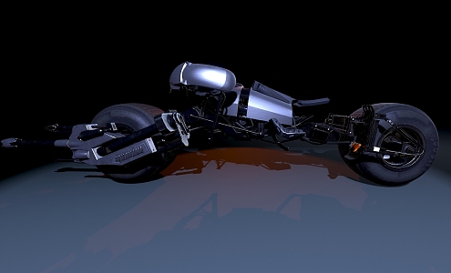 Concept Motorcycle Sci-Fi Motorcycle Cyberpunk SCIFI Motorcycle PBR Next Generation 3d model