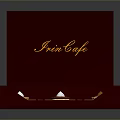 Open Red Box of Swiss Cafe Chocolates Arranged Neatly with Golden Lining and Cream Topping