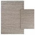 Square Rugs in Beige and Gray Woven Design for Modern Home Decor 3d model