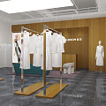 Modern Women's Shop 3d model