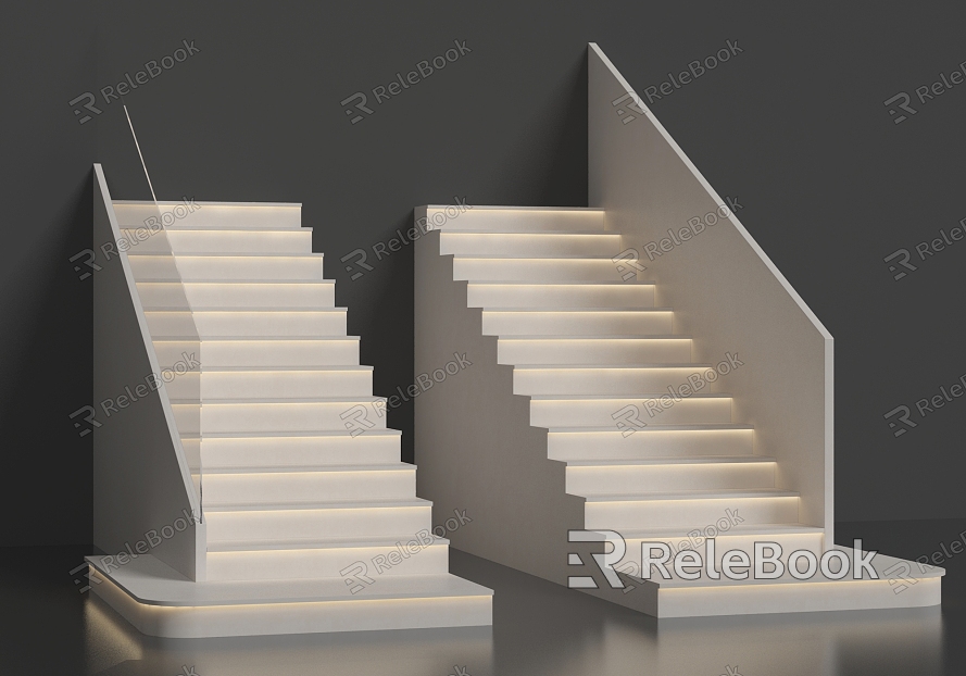 Silent Wind Stairs model