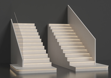 Silent Wind Stairs 3d model