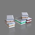Stacked Evereon And Steel Ion Boxes With Different Colorful Exteriors