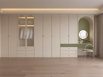 French Cloakroom French Wardrobe Dressing Table Cosmetics