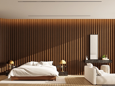 Modern Bedroom 3d model