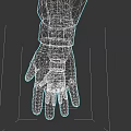 Green Tactical Gloves With Camouflage Sleeve For Military Weapon Operations