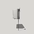 Wall Mounted Air Conditioner Fan With Power Socket Connection For Room Cooling