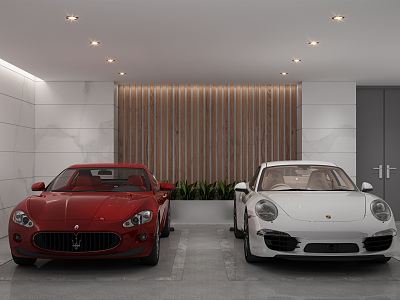 Modern Garage model