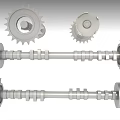 High Quality Automotive Camshafts And Precision Gears For Vehicle Engines