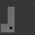 Modern Multiplayer Sofa 3d model