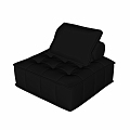 Leather single sofa 3d model