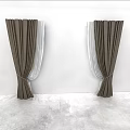 Curtains 3d model