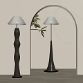 Quiet Ancient Floor Lamp 3d model