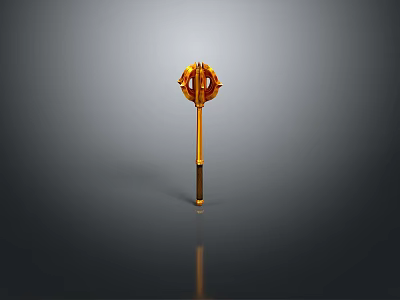 Scepter Ancient Scepter Cane Ancient Scepter Magic Scepter Metal Scepter Classical Scepter Magic Scepter 3d model