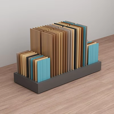 Plate sample display home 3d model