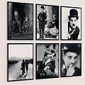 Classic Black and White Portrait Paintings Collection Featuring Various Vintage Figures