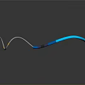 WIRE GAME ITEMS 3d model