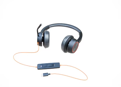 Modern headphones 3d model