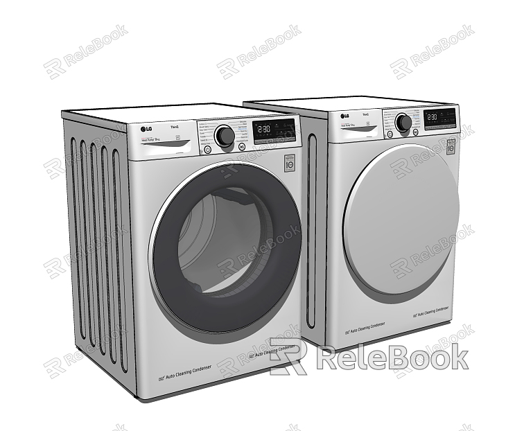 Modern Washer Washer Dryer Combo model