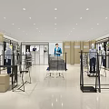 Dikedun Clothing Store With Window Display Mannequins Dressed In Clothes And Interior