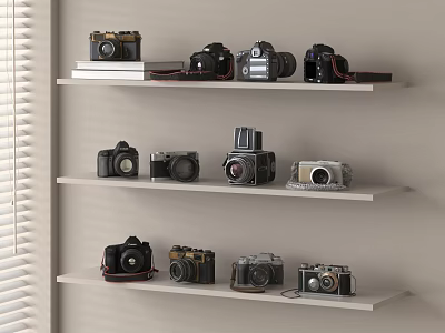 Camera 3d model
