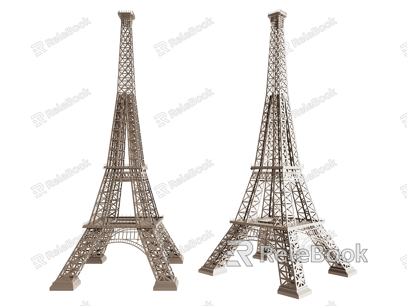 Paris Tower Landmark Architecture French Attractions Architecture World Famous Architecture model