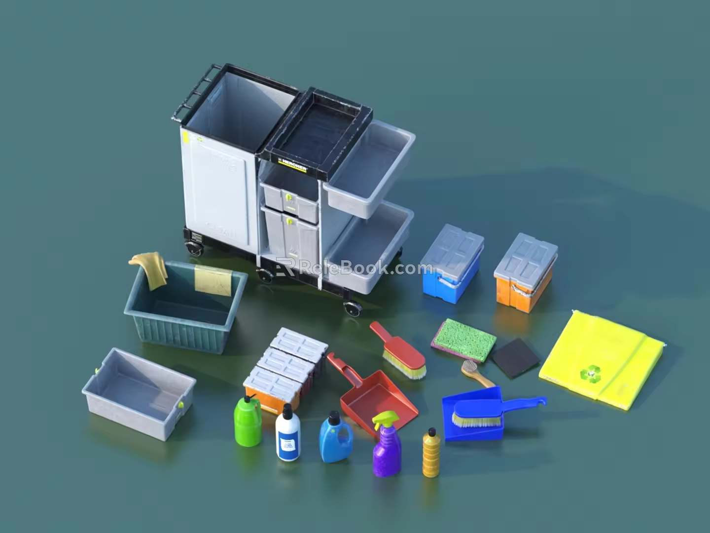 Hardware Tools Hardware Parts 3D Model 3d model