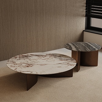 Modern coffee table 3d model