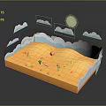 Game Environment Game Scene Fairy Tale Scene Fairy Tale Magic Scene Magic Item Fantasy Scene 3d model