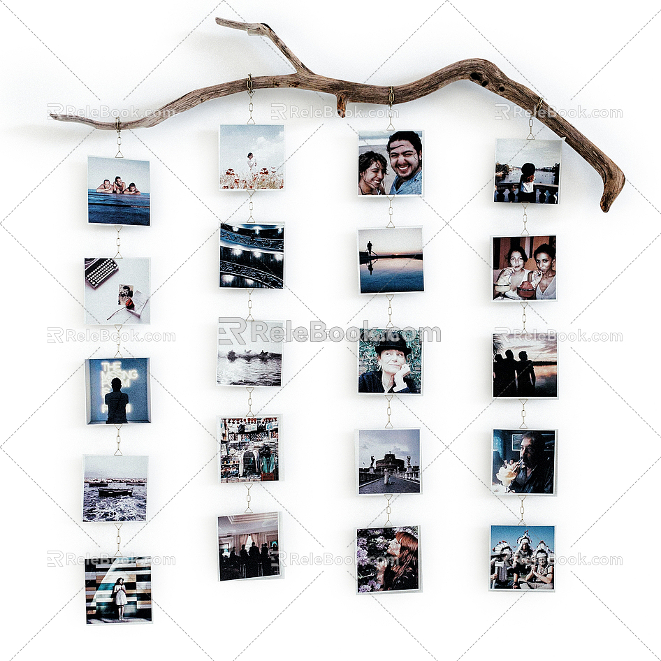 Photo Wall 3d model