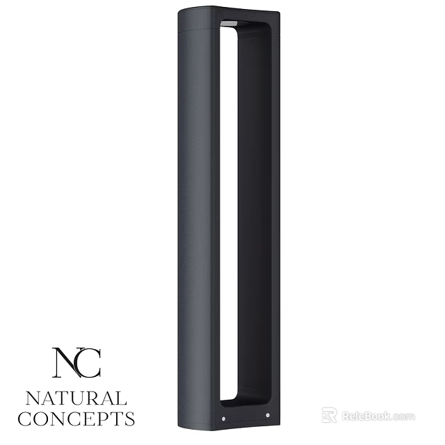Modern Sleek Long Strip Outdoor Lights For Garden Decoration 3d model 