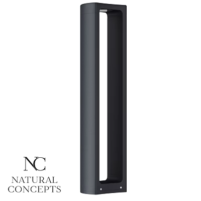 Modern Sleek Long Strip Outdoor Lights For Garden Decoration 3d model
