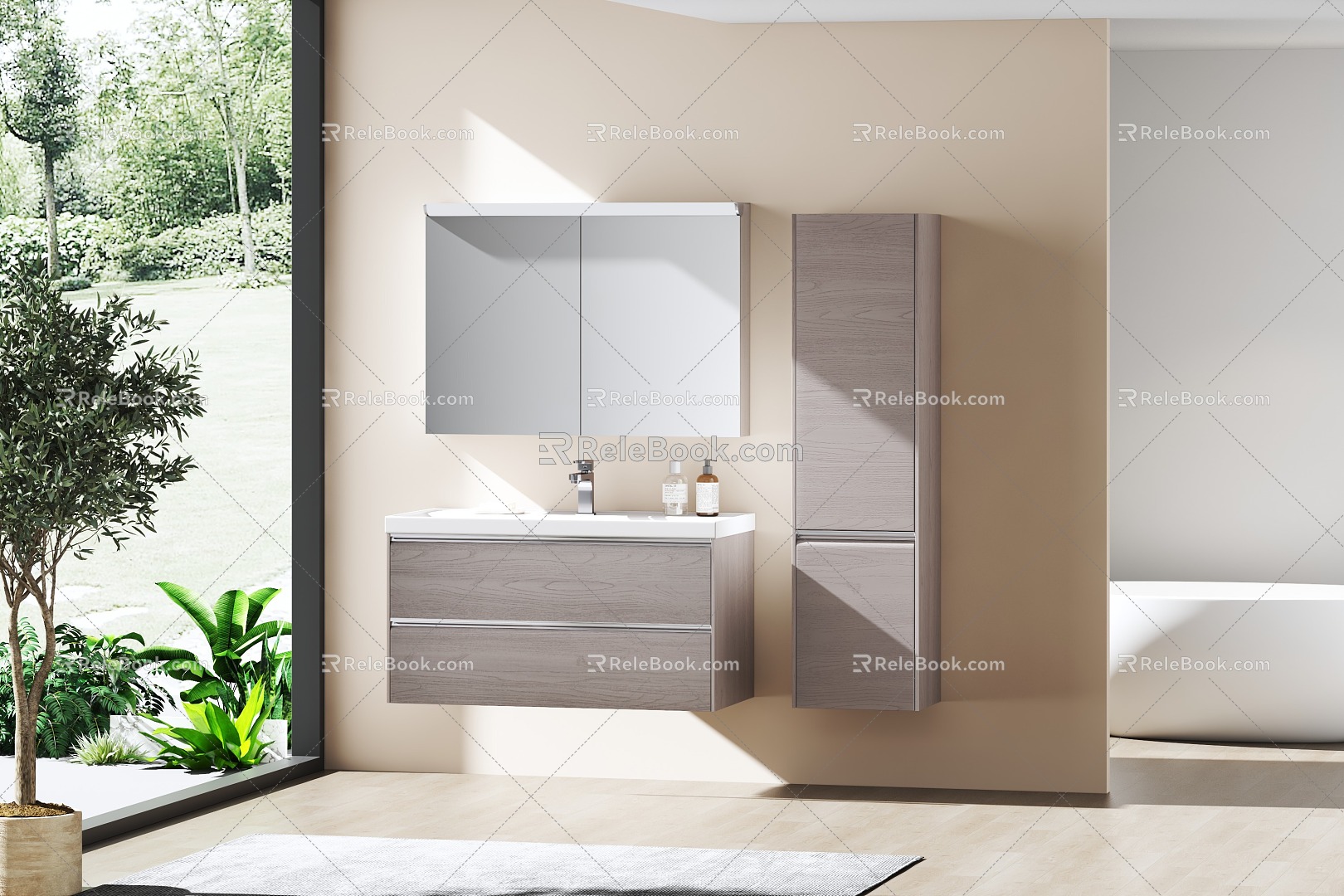 Bathroom Cabinet Bathroom Cabinet Toilet model