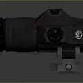 Infrared Steiner Laser Pistol Light Source Firearm Sight Firearm Device 3d model