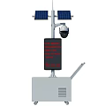 Projection Monitoring System Equipped With Solar Panel Camera And