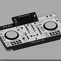 Professional Pioneer DJ Equipment With Rekordbox DJ System Dual Turntables Control Buttons And Adjustable Knobs