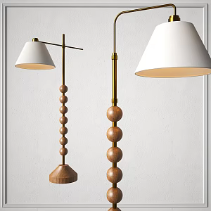Modern floor lamp 3d model