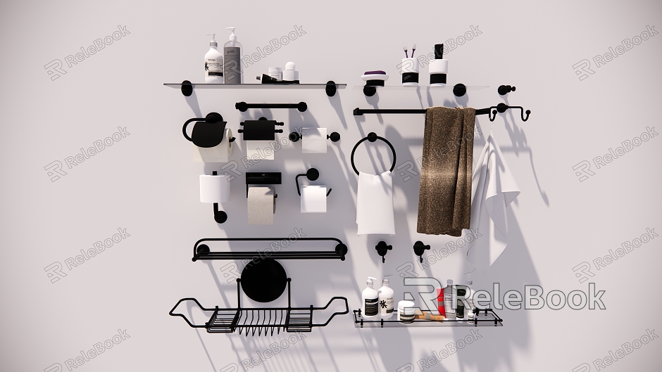 Modern Toiletries Bathroom Supplies Hardware model