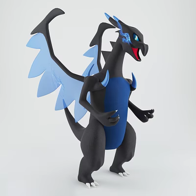 Doll Hand Dragon IP Game Character Jewelry Pendant 3d model