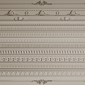 French Line Gypsum Line Gypsum Top Line Ceiling Corner Gypsum Line Combination 3d model