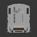 Electric Toy Train With Gray Body Red Wheels And Classic Steam Design
