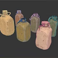 Vintage Military Canteen Collection With Various Colors And Durable Design For Daily Use