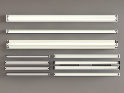 Industrial wind LED fluorescent lamp long linear lamp model