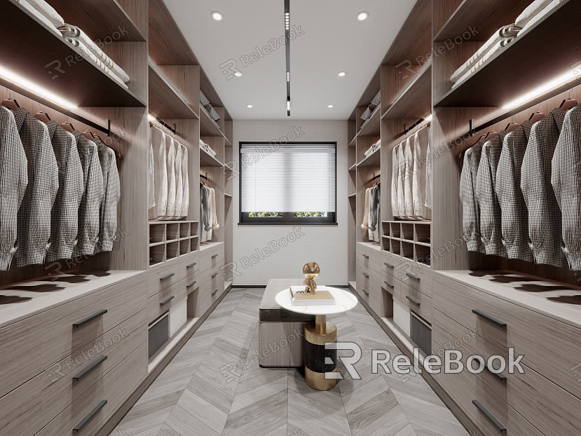 Modern Cloakroom Bedroom Cloakroom model