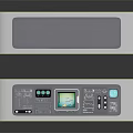 Two Sleek Modern Electronic Devices With White Black Design Display Screen And Buttons