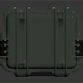 Hardware Tools Storage Green Hard Shell Toolbox With Secure Latches And Handle