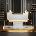 Tmall Cosmetics Exhibition Stand E-commerce Scene E-commerce Booth C4D Scene E-commerce Activity Product Background Poster E-commerce Background Display Stand 3d model