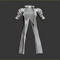Modern Gray Long Coat With Stand Collar And Sleek Long Sleeves Design