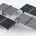 Variety of Ping Pong Tables as Sports Equipment with Different Designs and Sturdy Frames